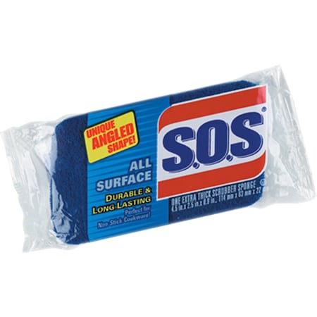 S.O.S. Sponge All Surface Scrubbing, PK12 91017